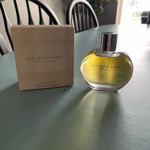 Original Burberry 3.3 oz eau de parfum.